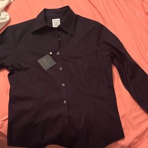 Brooks Brothers Dark Blue Dress Shirt
